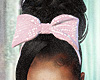 Pink Bow Head Band