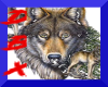 wolf sticker