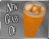 (MD)Glass Icy Orange