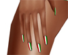 Italy Flag Nails
