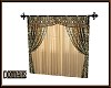 D'S Gold Pattern Curtain