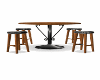 (A) tablen & stools