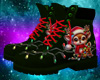 Deer Christmas Boots M