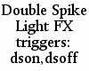 {LA} Double Spike light