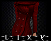 {LIX} Coat w/Scarf Red