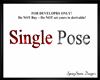 Single Pose Sign