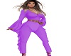 Purple Ruffle Outfit