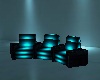 Teal Clubbing Chairs