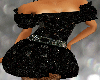 Black Shine Dress