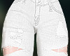 White Destroyed Jeans