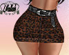 SKIRT LEOPARD RLL