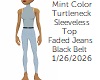 [BB] Caroline Mint Jeans