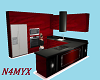 Red Addon Kitchen Modern