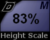 D► Scal Height *M* 83%