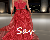 Red Sheer Gown