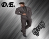 D.E! Full Suit Gray