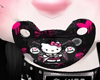 Emo Hello Kitty Pacifier