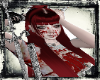 bloody red