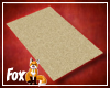 Fox~ Sand Rug