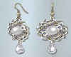 Pearl& Dia  Earrings
