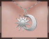 + Moon and Sun Necklace