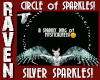 CIRCLE of SILVER SPARKLE