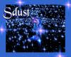 blue stardust particle