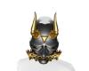 A| Tech Oni Mask Slv Gld