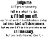 [SLS]judge me