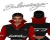 balenci black red 25