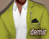 [D] Mine green suit