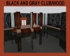 BLACK AND GRAY CLUB/WOOD