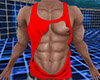 Red Ripped Tank Top 5 M