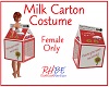 RHBE,Milk Carton Costume