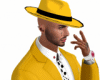 LG sombrero amarillo