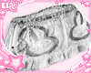 . white bunny skirt