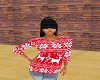 winter sweater red