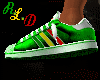 green rasta kicks