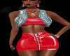 FG~ Candice Red Outfit M