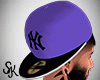 Purple NY Hat