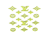 Light Yellow LV Wall-Art