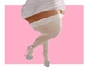 ABplus white stocking