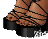 Vday xoxo heels Black