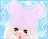 K| Fur Bear Beanie Lilac