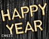 Happy Year Gold