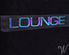 Glow Party Lounge Sign