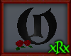 Gothic Letter O Roses