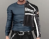 Biker Shirt & Jacket~M