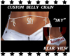 [bamz]Sky belly chain
