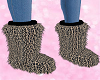 Cheetah Fur Boots